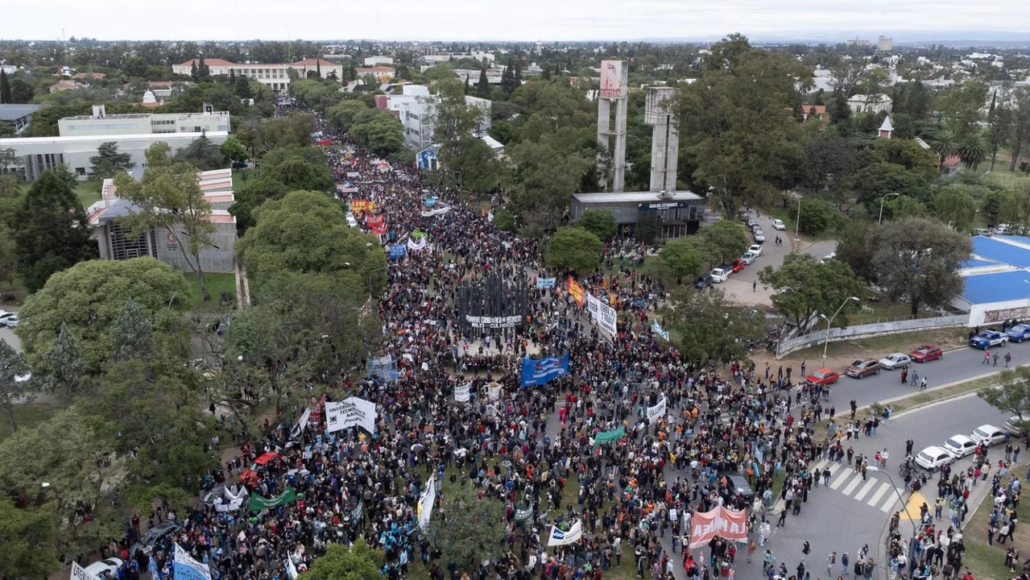 Marcha Federal Universitaria en Córdoba