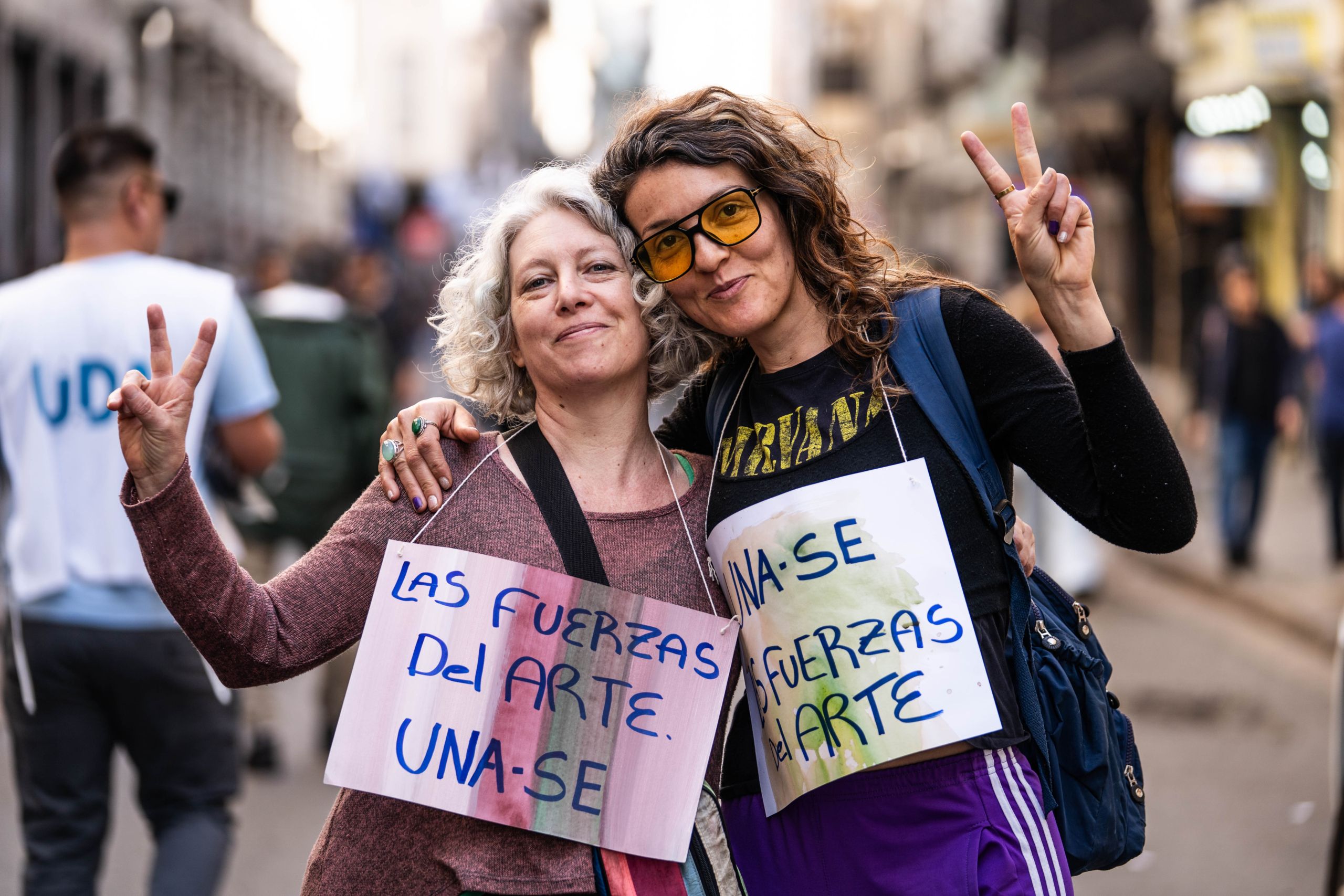 Marcha contra el veto